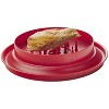 Attop Meat slicer, chicken slicer, meat slicer tool, meat slicer with handle and non-slip base, replacement meat slicer, red all-in-one - 2 of 4
