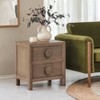MH London Bobby 24" Solid Wood Nightstand in Textured Brown - 2 of 4