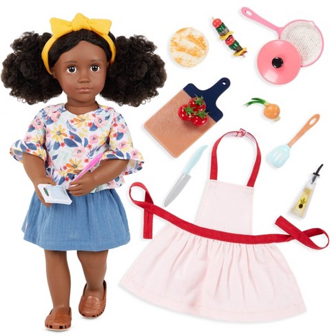 Our Generation Ari With Rolling Luggage & Accessories 18 Travel Doll :  Target