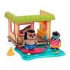 Li'l Woodzeez Miniature Playset with Accessories 15pc - Tiki Hut - 2 of 4