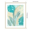 Amanti Art Aqua Tropical I by Flora Kouta Wood Framed Wall Art Print - 4 of 4