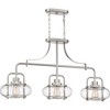 Quoizel Lighting Trilogy 3 - Light Island Pendant Light in  Brushed Nickel - 2 of 4