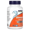 NOW Foods Omega-3 Fish Oil, 1000 mg, 180 EPA - 120 DHA, Odor Controlled, Enteric Coated, 90 Softgels - 4 of 4