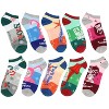 A Christmas Story Ralphie Ankle No Show Socks 5 Pair for Men or Women Multicoloured - 2 of 3