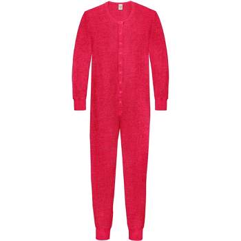 City Threads USA-Made Men's Thermal Soft & Cozy Union Suit