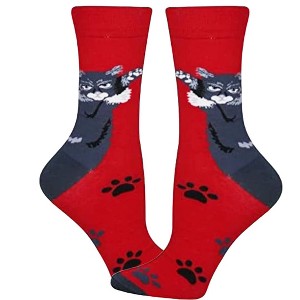 Cool Clingy Cat Socks (Men's Sizes, Adult Large) from the Sock Panda - 1 of 3