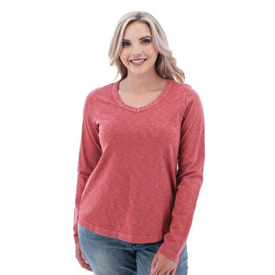 Old Ranch Brands Women's Layla Organic V-Neck Top