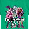 Boys' - Monster High - Group With Pets Short Sleeve Graphic T-Shirt - 2 of 4