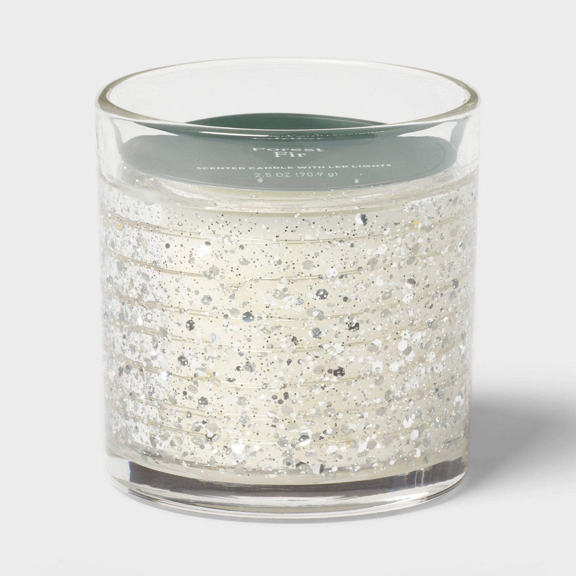 Gel LED Forest Fir Jar Candle 2.5oz - Threshold™