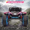 24V 2Seats Ride on UTV with Remote Control, 17" Extra Large EVA Wheels & 20.5“ Wide Seat 4WD Electric Vehicle - 2 of 4