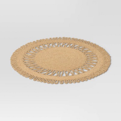 Jute Decorative Charger Brown - Threshold&#8482;