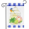 Briarwood Lane Garden Flag 18x12.5 For Outdoor Birdcage Spring Burlap Garden Flag Flag For Spring Garden Flag Flags For Outside - 2 of 4
