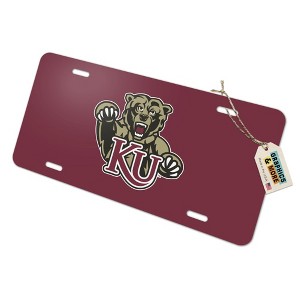 Kutztown Primary Logo  Novelty Metal Vanity Tag License Plate - 1 of 4