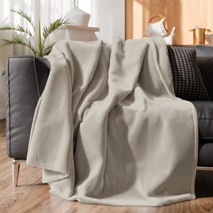 Ultra Soft 300gsm Fleece Blanket - CGK Linens - 1 of 4