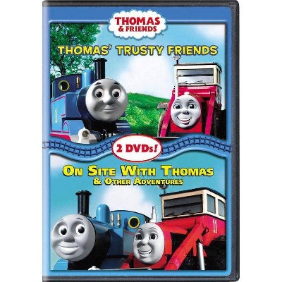 Thomas & Friends: Thomas' Trusty Friends/On Site with Thomas Double Feature (DVD)