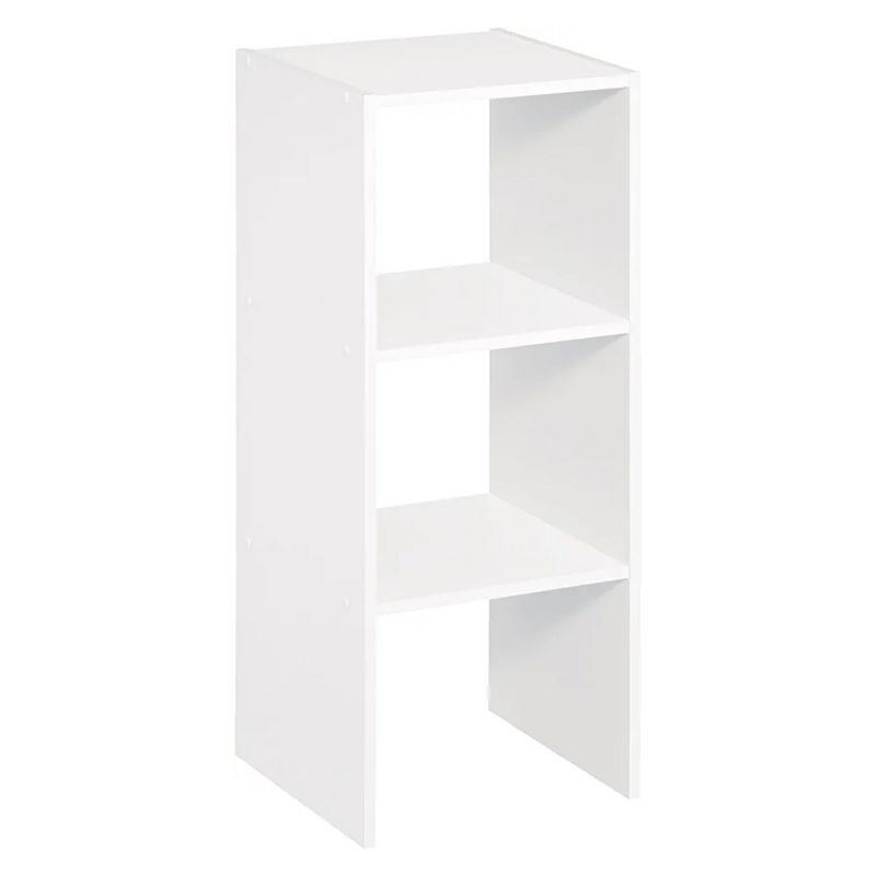 Closetmaid Decorative Home Stackable 2-Cube Cubeicals Organizer Storage in White with Hardware for Office, Home, Closet, or Toys, 1 of 8