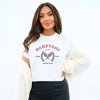 Simply Sage Market Women's Embroidered Hamptons Sports Club Short Sleeve Garment Dyed Tee - 2 of 4