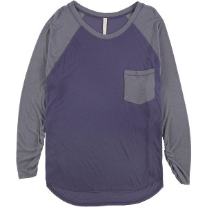 Free People Womens Ruched Sleeve Basic T-Shirt - 1 of 1