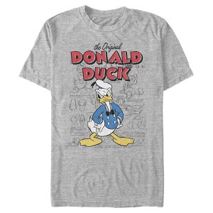 Men's Mickey & Friends Donald Duck Original Art T-Shirt - 1 of 4