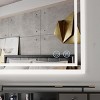 PAIHOME Backlit Bathroom Mirror with Anti-Fog - Dimmable Wall-Mounted Vanity Mirror with 3 Color Temperatures and Memory Function - 4 of 4