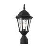 Livex Lighting Hamilton 1 - Light Post Light in  Textured Black - 3 of 4