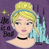 Girls' - Disney - Life Is A Ball Fitted Short Sleeve Graphic T-Shirt - 2 of 4