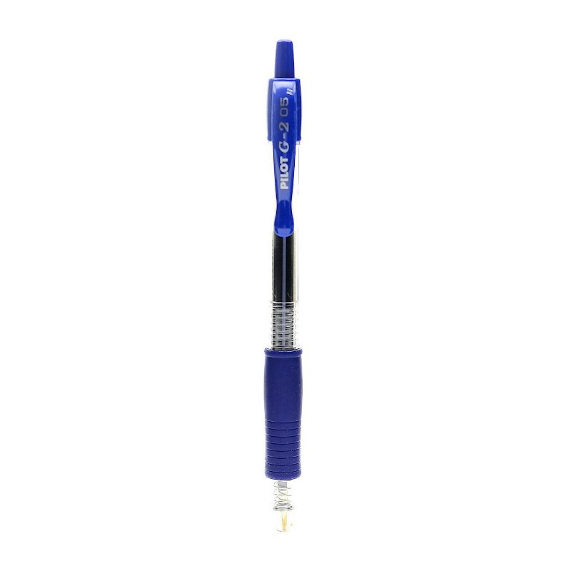 Pilot G2 Retractable Gel Roller Pen Extra Fine Blue 12/Pack (38630-Pk12) 38630-PK12, 1 of 2