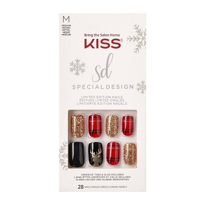 Kiss Special Design Limited Edition Fake Nails - Favorite Season - 28ct