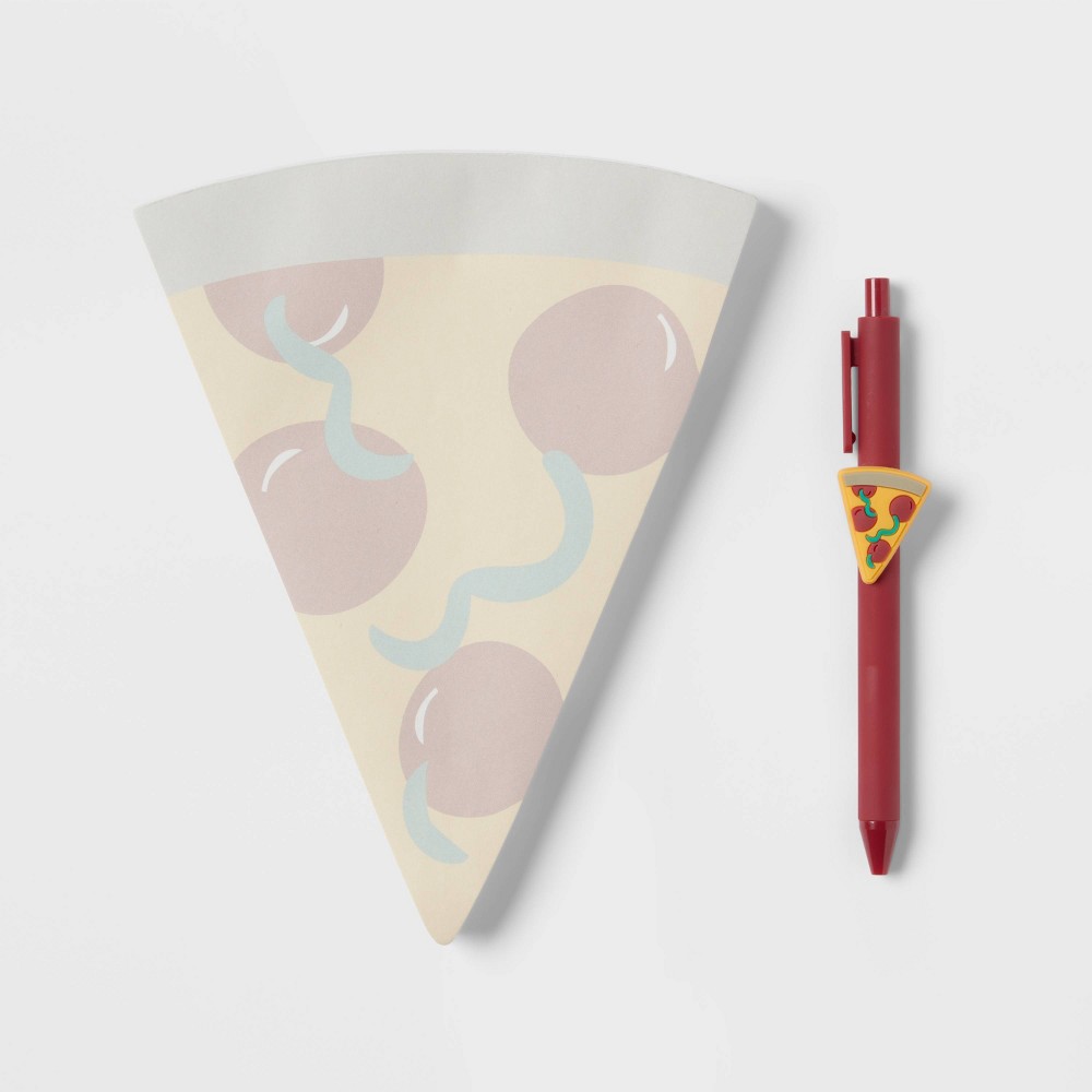 Pizza Notepad with Pen Set - Room Essentials™