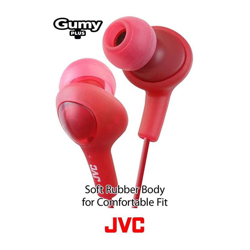 JVC HAFX5A Gumy Plus Inner Ear Headphones, 5 of 7