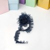 Unique Bargains Ribbon with Lace Trim & Crinkle Satin Polyester 35.83"x0.98" 1 Pc - 2 of 3