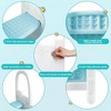 2 Step Toddler Stool with Handrail, Non-Slip Kids Step Stool for Bathroom Sink, Potty Training, Safe Stool for Kitchen Counter, Dual Height Design - 4 of 4