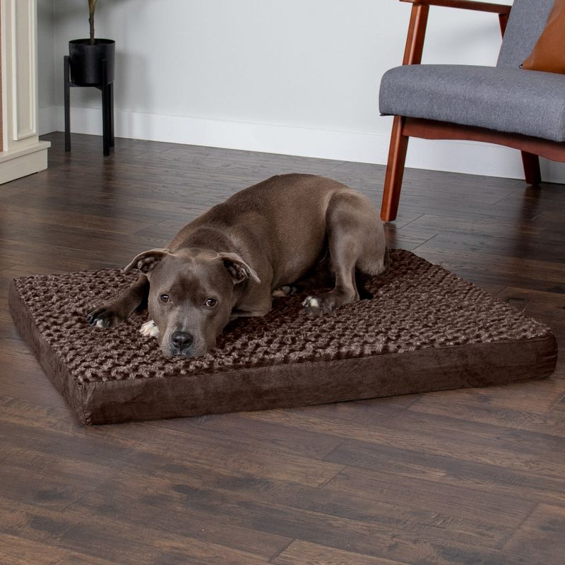 FurHaven Ultra Plush Deluxe Memory Foam Dog Bed, 3 of 4
