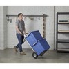 COSCO Folding 4-in-1 Hand Truck with Folding Toe Plate and Flat-Free Wheels, Silver/Black - 4 of 4
