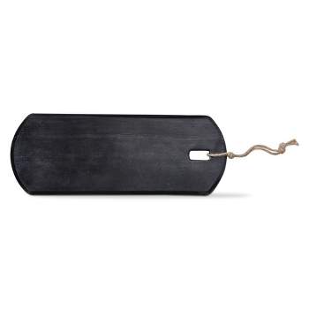 tag Long Black Marble Serving Board