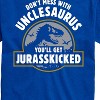 Men's - Instant Message - You'll Get Jurasskicked Short Sleeve Graphic T-Shirt - 2 of 4