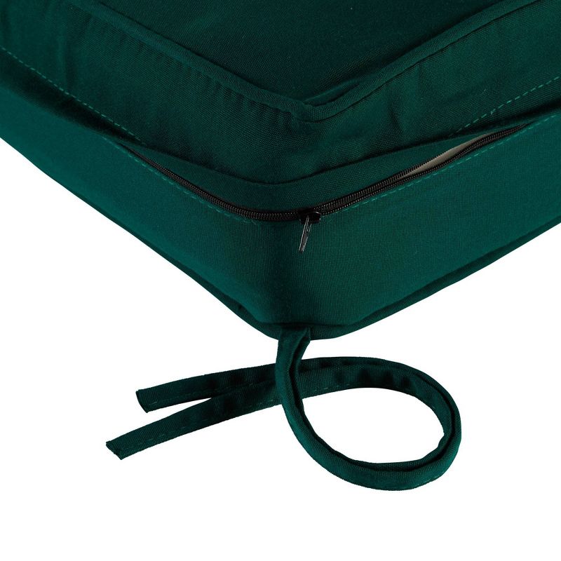 2pc Sunbrella Outdoor Deep Seat Cushion Set - Kensington Garden, 4 of 9