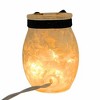 Stony Creek 4.0 Inch Spooky Season Pre-Lit Small Jar Halloween Lighted Glass Accent , Halloween Decor Spooky Halloween Lighted (1PC) - 3 of 4
