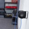 VEVOR Retractable Extension Cord Reel, 30 FT, Heavy Duty 16AWG/3C SJTOW Retractable Power Cord Reel with Lighted Triple Tap Outlet, Black - 2 of 4