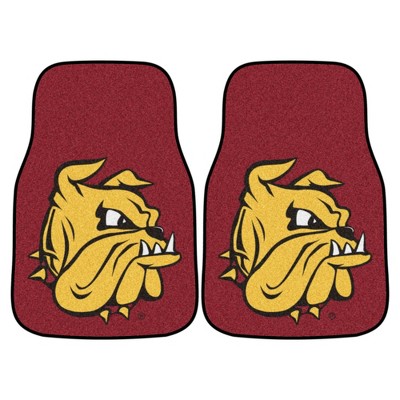 NCAA University of Minnesota Duluth Bulldogs Carpet Car Mat Set - 2pc