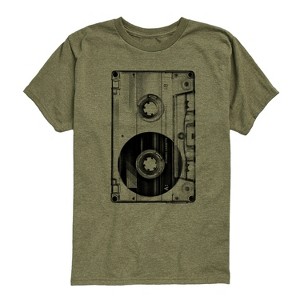 Boys' - Instant Message - Big Cassette Tape Short Sleeve Graphic T-Shirt - 1 of 4
