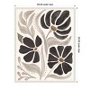 Amanti Art 23"x28" Modern Petals II Neutral by Veronique Charron Framed Canvas Wall Art Print - 4 of 4
