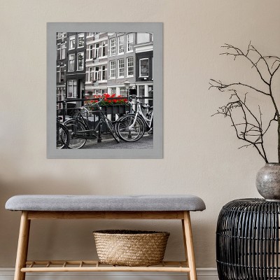 Brushed Nickel 20x24 Contemporary Wall Picture Frame