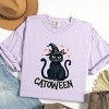 Simply Sage Market Catoween Cat Garment Dyed Tee - 3 of 4