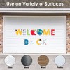 Big Dot of Happiness Back to School - Peel and Stick First Day of School Classroom Decorations Large Banner Wall Decals - Welcome Back - 3 of 4