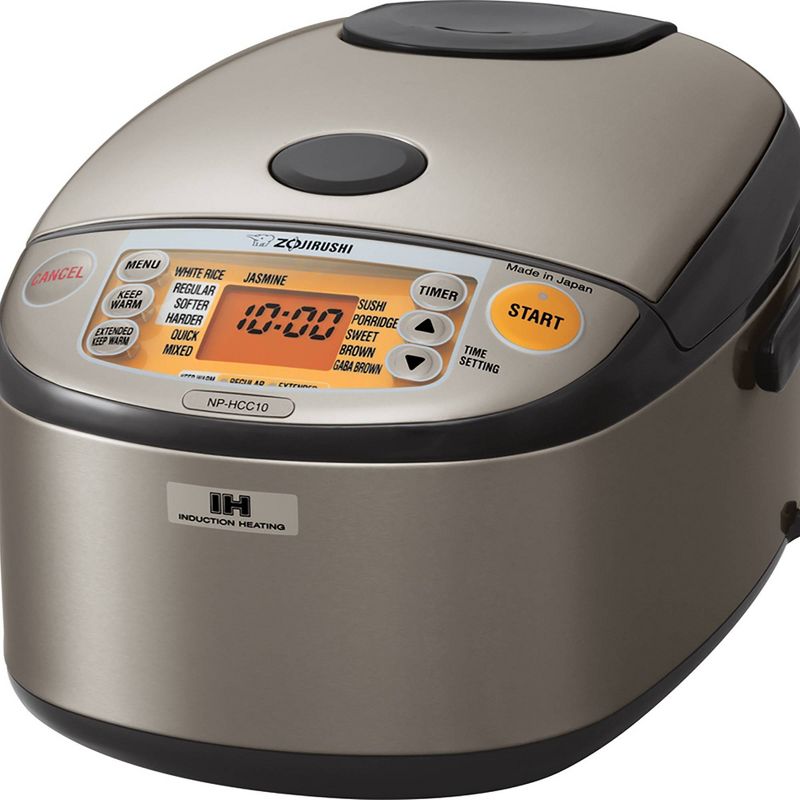 Zojirushi 5.5 Cup Induction Heating Rice Cooker &#38; Warmer - Stainless Dark Gray, 1 of 7