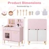 Infans Kids Kitchen Playset with Light up Stove & Cooking Sounds Oven Sink Faucet - 2 of 4