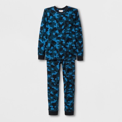 BOYS BLUE THERMAL Leggings And Top Age 6-8 years from lidl £9.00