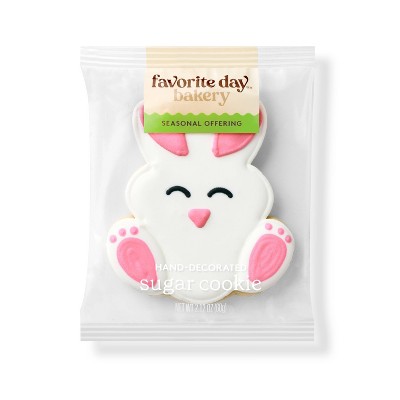 Easter Bunny Decorated Cookie - 2.12oz - Favorite Day™