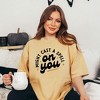 Simply Sage Market Women's Might Cast A Spell On You Short Sleeve Garment Dyed Tee - 2 of 2